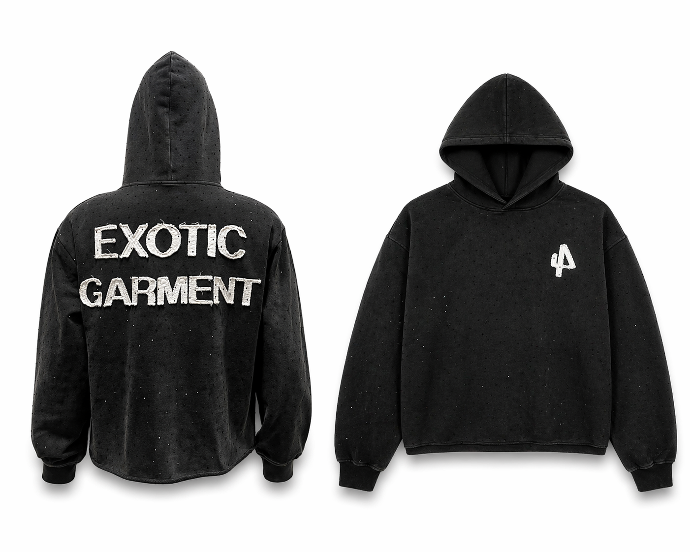 Rhinestone Exotic Garment Hoodie