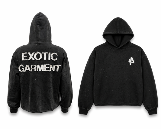 Rhinestone Exotic Garment Hoodie