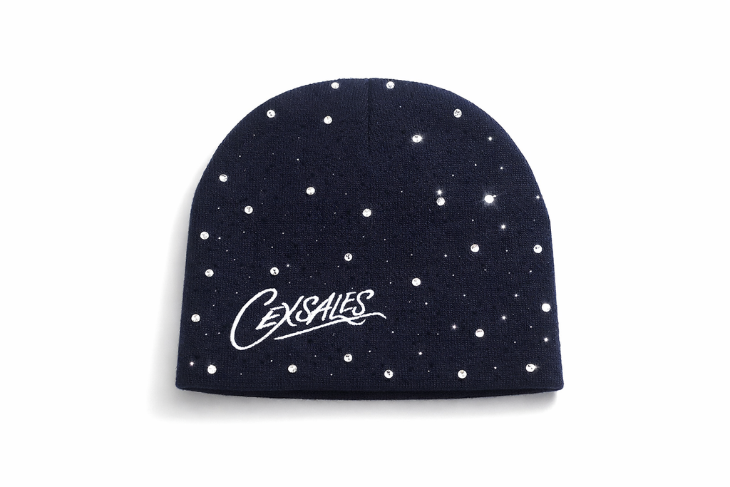 CEX (CoteExotic) Rhinestone beanie
