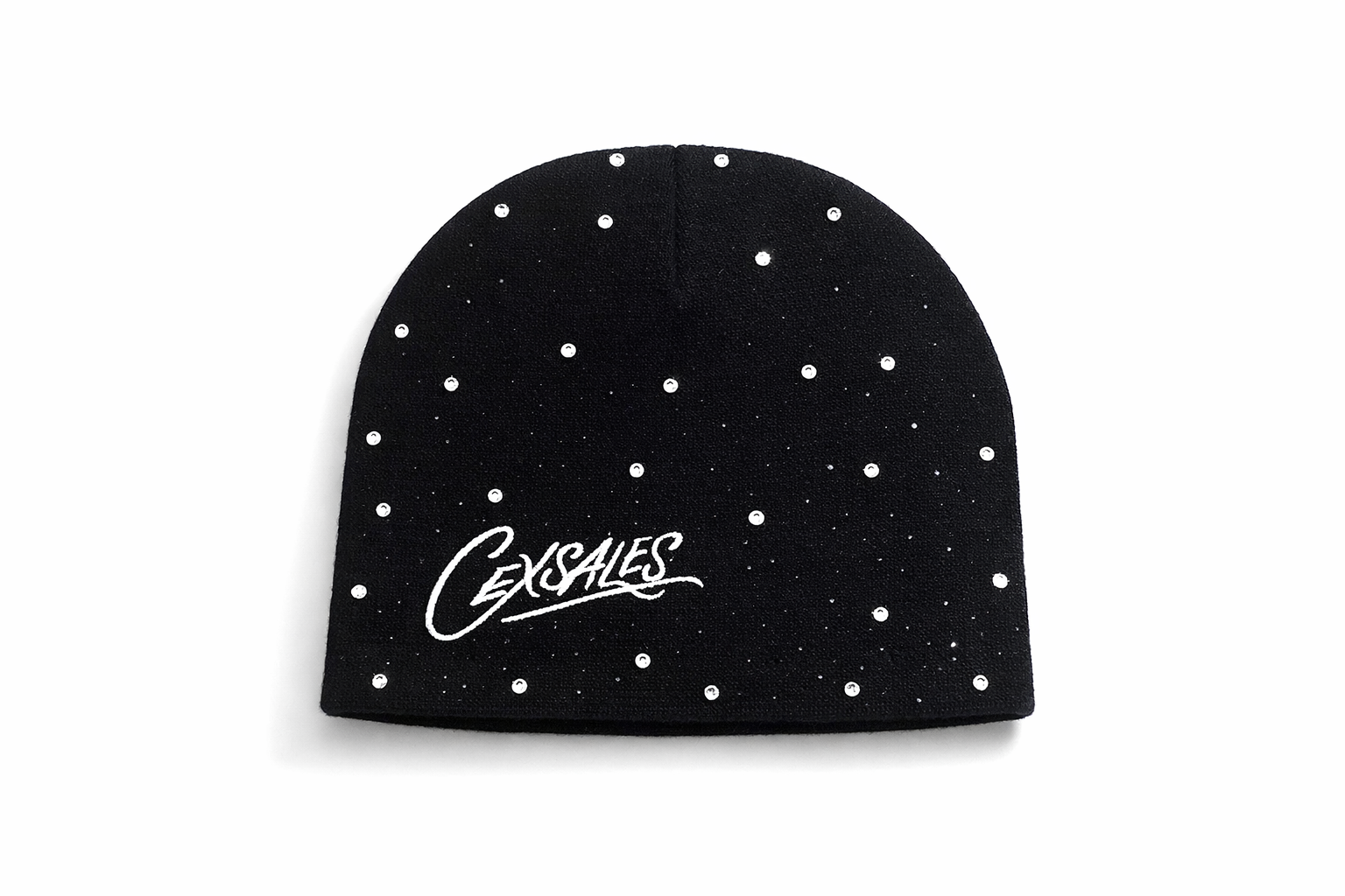 CEX (CoteExotic) Rhinestone beanie