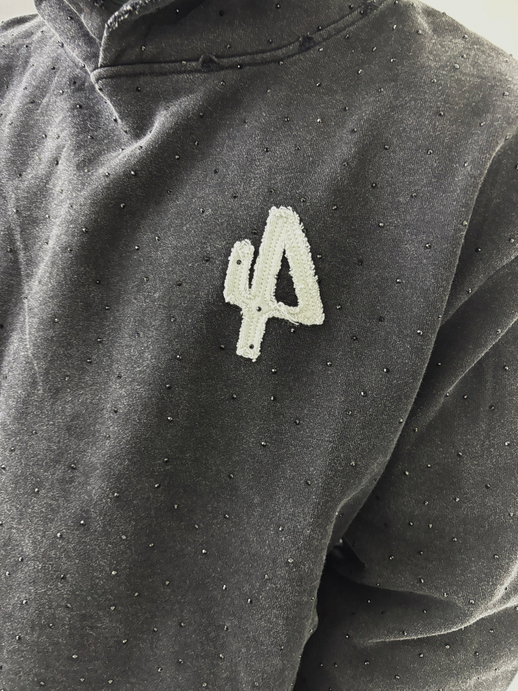 Rhinestone Exotic Garment Hoodie